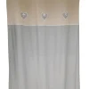 Zasłona w kolorze jasnoszaro-beżowym - 250 x 140 cm