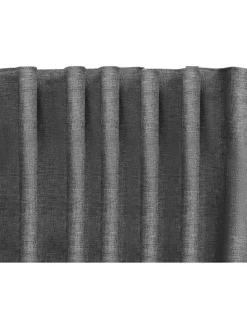 Zasłona w kolorze szarym