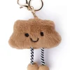 Zawieszka "Cloud" w kolorze jasnobrązowym do torebki/kluczy - dł. 18 cm