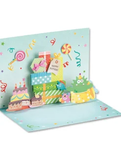 Zestaw "Birthday 3D PopUp cards" ze wzorem do rękodzieła