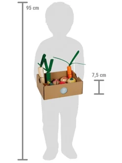 Zestaw do krojenia "Fruit and vegetables" - 3+