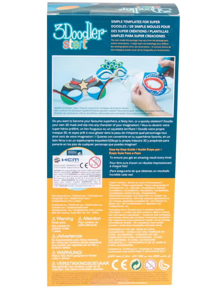 Zestaw do majsterkowania "3Doodler Start Masken" - 6+