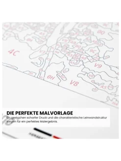 Zestaw do malowania po numerkach - 14+