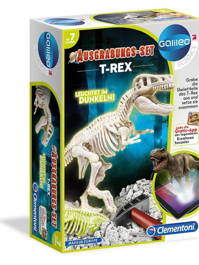 Zestaw do wykopalisk Galileo "T-Rex" - 7+