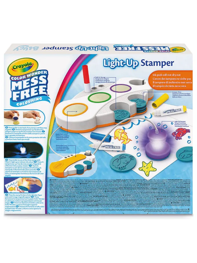 Zestaw kreatywny "Magic Light Up Stempel Animals" - 3+