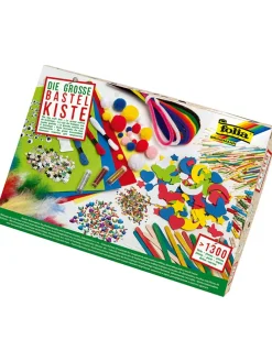Zestaw "The big craft box" w różnych kolorach do rękodzieła