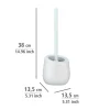 Zestaw WC "Badi" w kolorze białym - wys. 38 cm