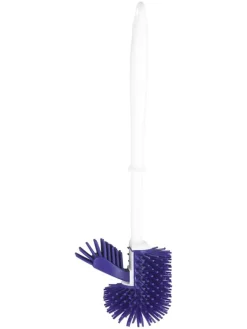 Zestaw WC w kolorze biało-niebieskim - wys. 42 x Ø 13,5 cm