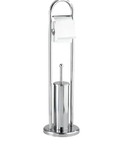 Zestaw WC w kolorze srebrnym - wys. 81 cm