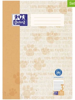 Zeszyty (15 szt.) "Oxford Recycling" w kolorze żółtym - A4