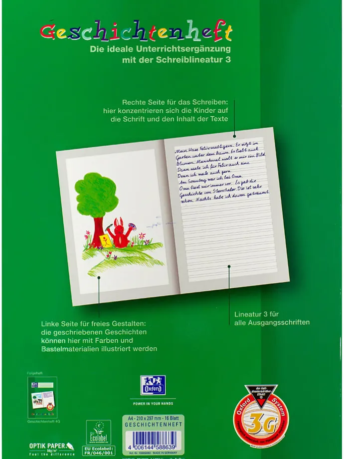 Zeszyty (5 szt.) w kolorze zielonym - A4