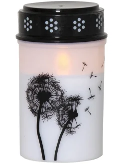 Znicz LED "Dandelion" w kolorze białym
